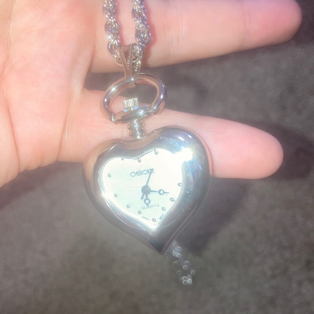 Long heart watch